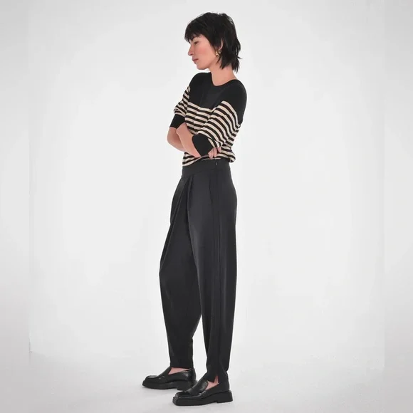 Paper Label Galvin Asymmetrical Trouser - Picture 3 of 7